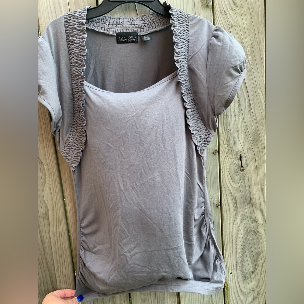 Grey Ladies Top Large